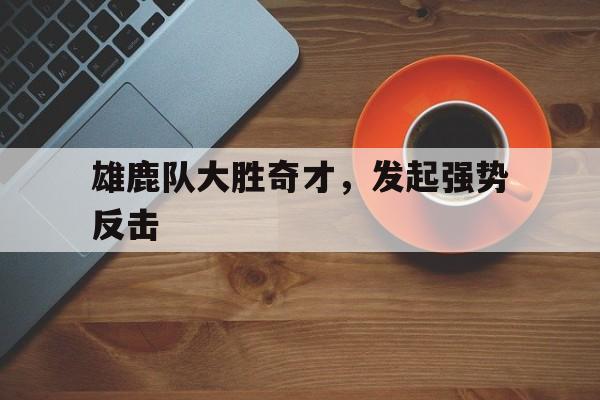 雄鹿队大胜奇才，发起强势反击